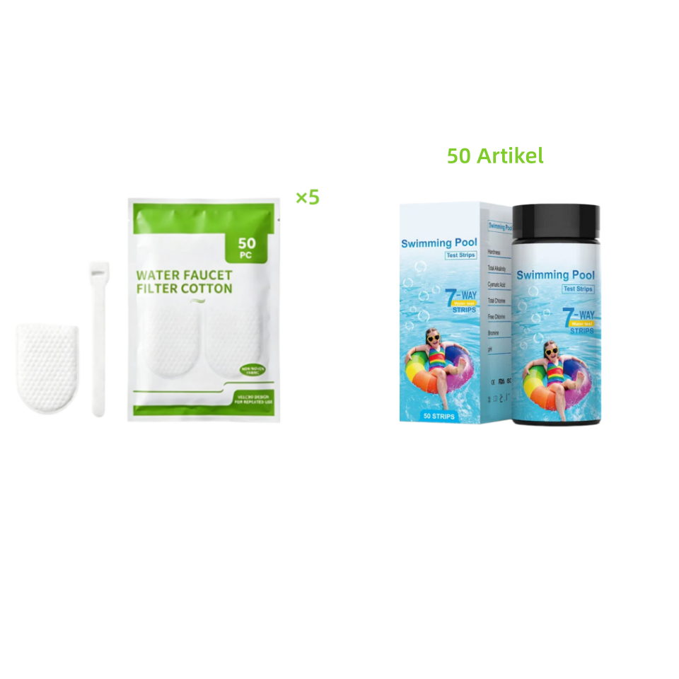 🔥 50 % RABATT! 💧 Spritzschutz-Küchenarmaturfilter zur Entfernung von Sedimenten und Rost☕🍲