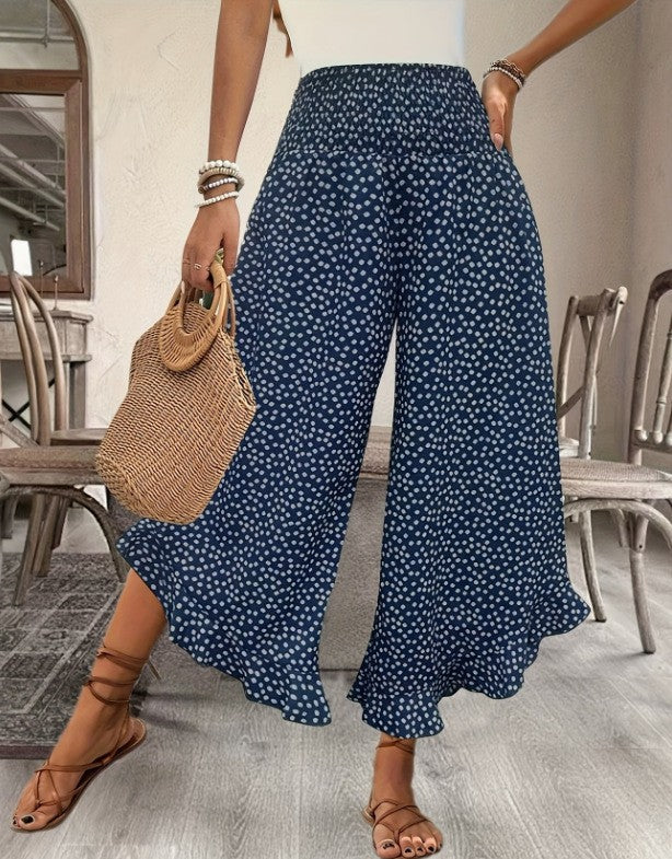 đ„ Heute 50 % Rabatt! Weite Damenhose mit hoher Taille â figurbetonend, bequem und schick