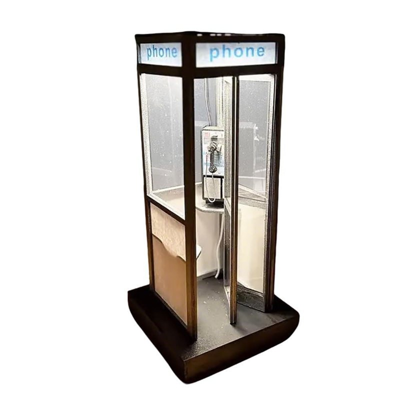 ✨Ambientelampe im Vintage-Stil einer Telefonzelle