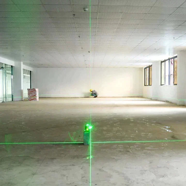 🎃 50 % HALLOWEEN-RABATT! 📐 360°-Laser-Wasserwaage – präzise für Bau- & Fliesenarbeiten! ✨
