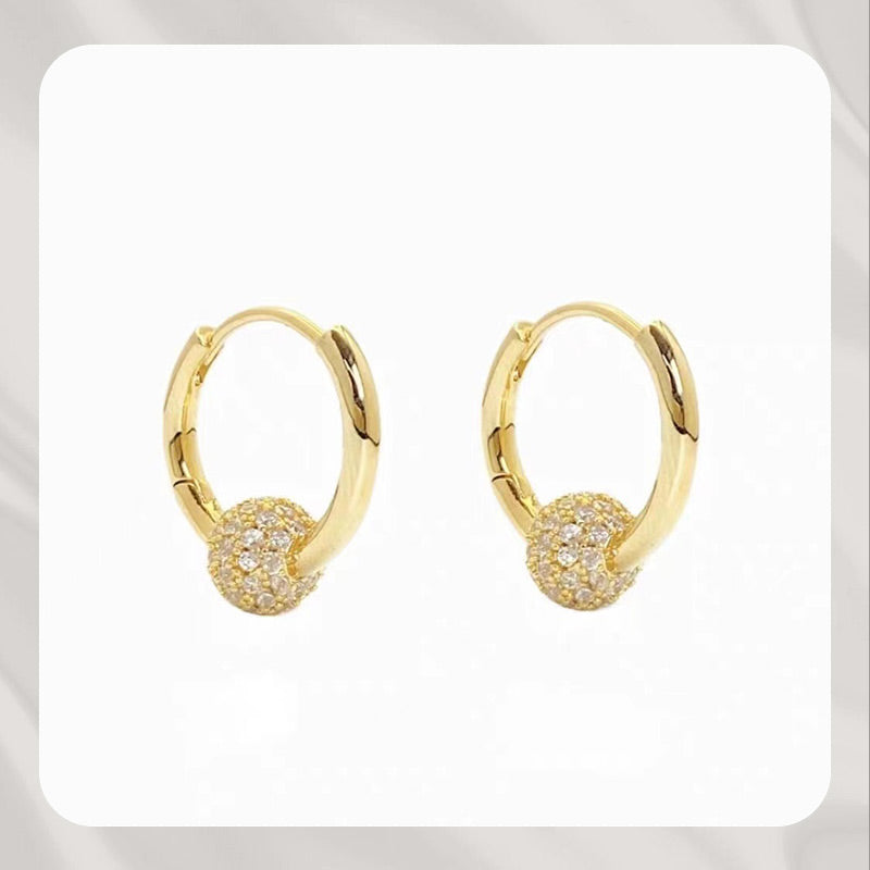 đ«ă LIMITED-TIME 50% RABATT!ă đ Goldene Kugelohrringe â Zart, Leicht & Zeitlos Elegant âš|Das perfekte Muttertagsgeschenk