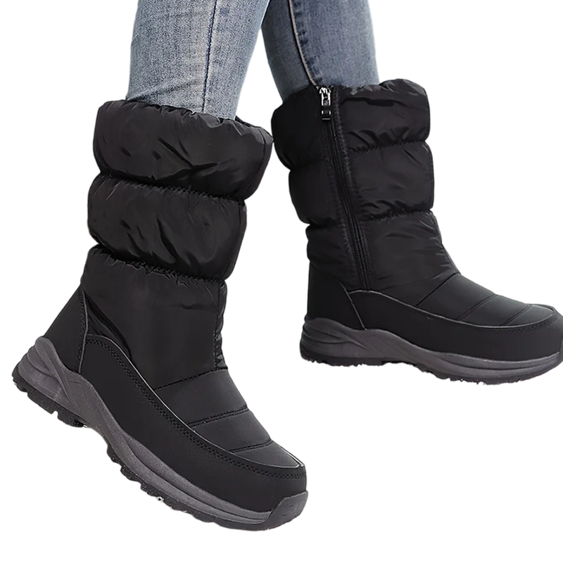 🎁60% RABATT❄️💖Extra warme, mit Kunstfell gefütterte Schneestiefel für Damen