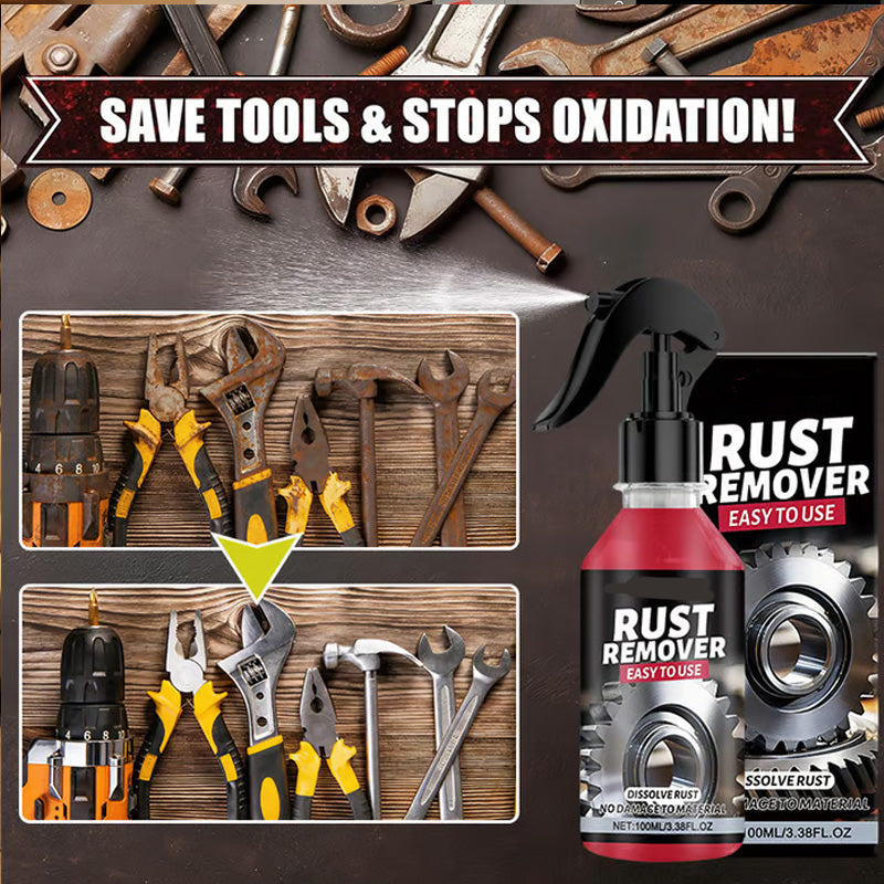 🔧✨ Mehrzweck-Rostentferner Spray – Schnell, Sanft, Vielseitig ✨