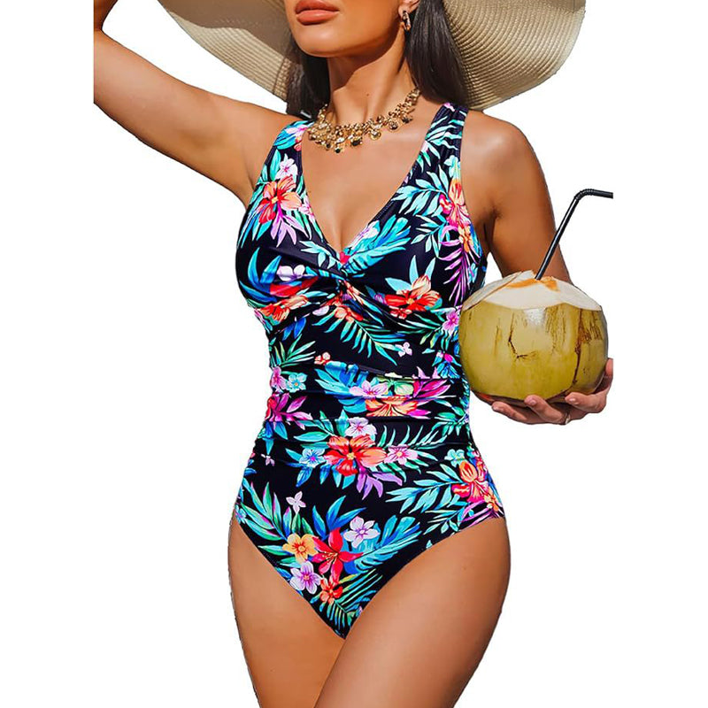 🔥50 % Rabatt – nur für kurze Zeit!🩱Begrüßen wir den Sommer❤️🔥-Einteiliger Badeanzug für Damen mit figurformendem Effekt