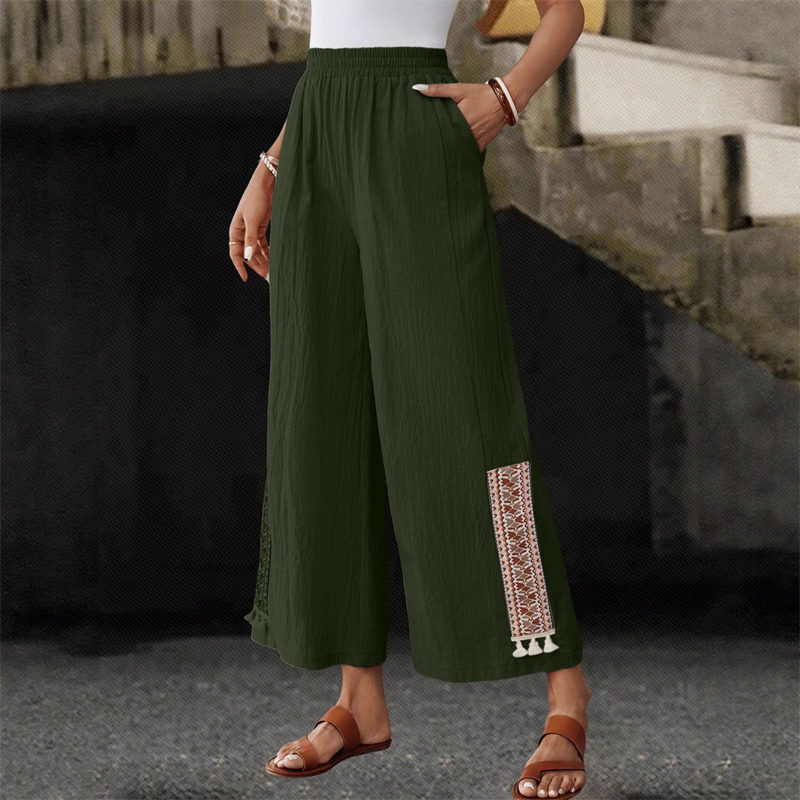 👖 ✨50% RABATT! ✨ Weite Damenhose – Elastisch, Elegant & Praktisch! ✨