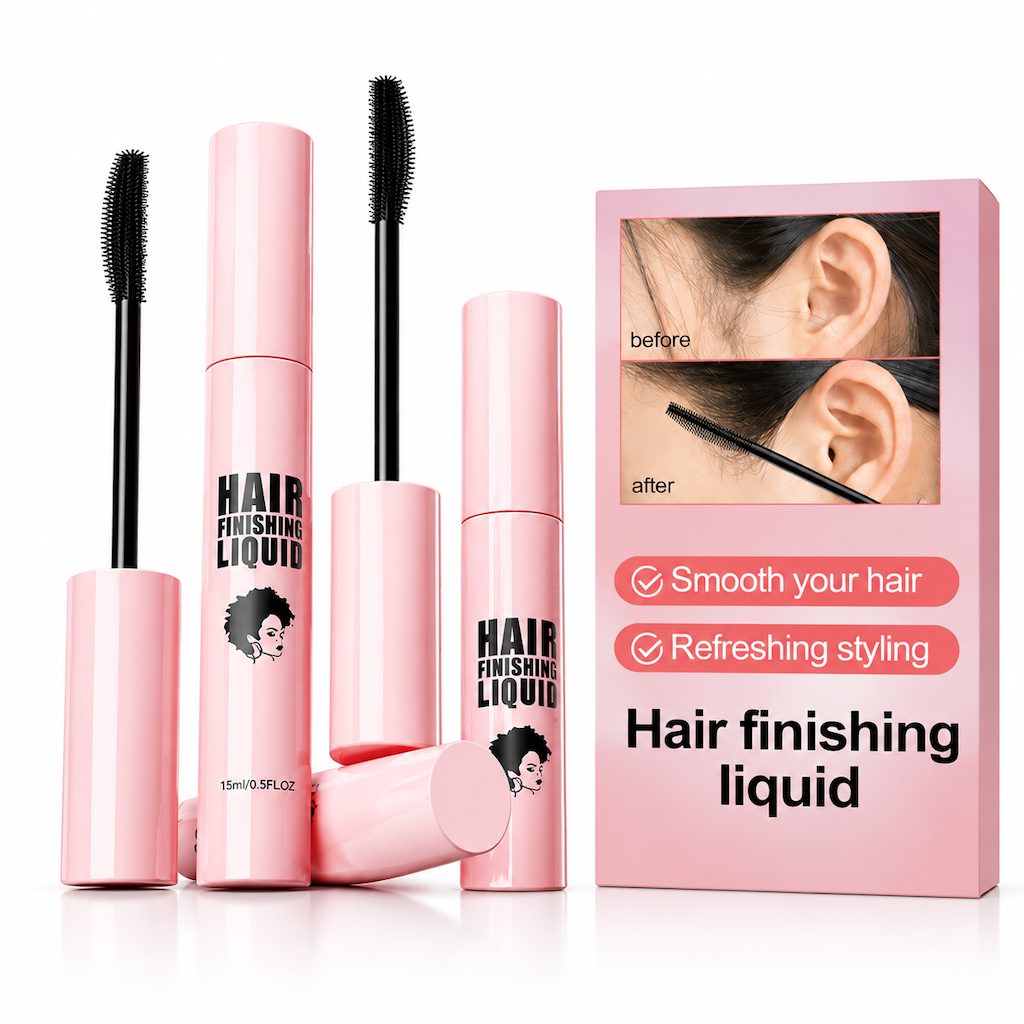 ✨ JETZT 50 % RABATT ✨TOP-DEAL! Hair Finishing Stick gegen fliegende Haare & Babyhaare – Transparentes Fixiergel mit Styling-Bürste, nicht fettend & langanhaltend