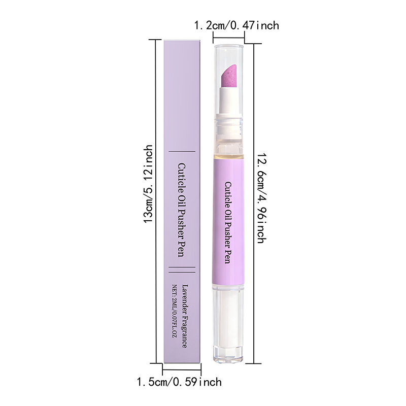 🌸 Buy 1 Get Free 1 🌸 Cuticle Oil Pusher Pen – 2-in-1 tip, nourishing & travel-friendly ✨