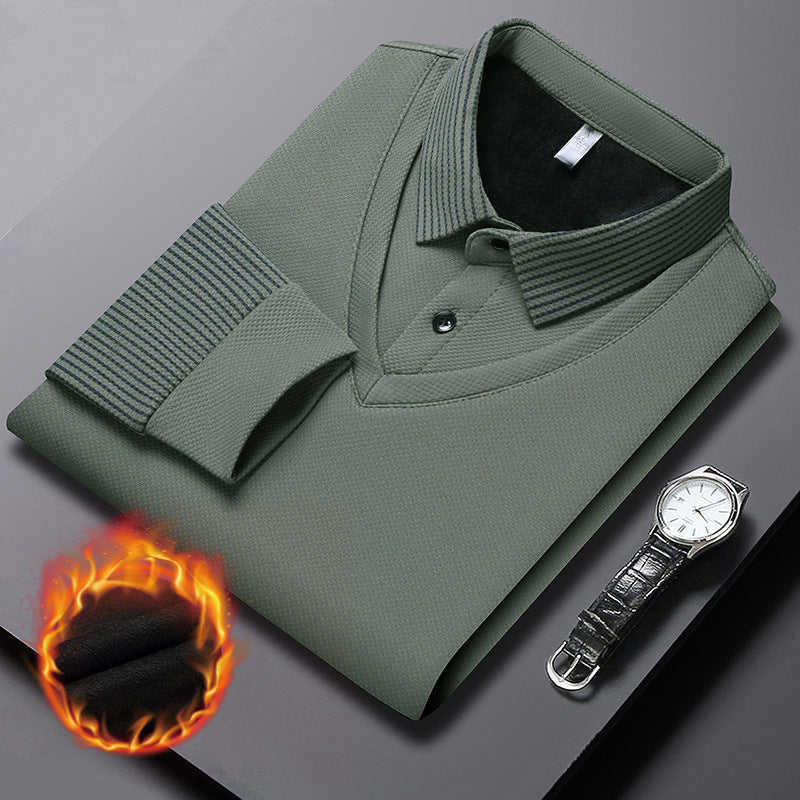 👔 50% RABATT! 🔥 Gestreiftes Revers Fake Zweiteiliges Hemd – Innovatives Design, Bügelfrei & Vielseitig Tragbar 🧶