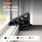 📢📢50 % Rabatt!!🥳🚪 Sicherer Türanschlag für Schienen – Stopper für Schiebefenster & Balkontüren, zum Schutz vor Stößen🏠