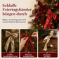 Große Samtschleifen für den Weihnachtsbaum