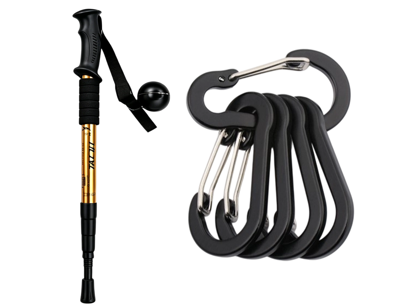💥Heißer Verkauf 50% Rabatt🔥🦯🏔️Trekkingstock 3in1 – längenverstellbar, stoßgedämpft, Alu 6160💪🎯Kompakt & ergonomisch – für Auf- & Abstieg, Gelenkschutz & Rucksack-Tour.