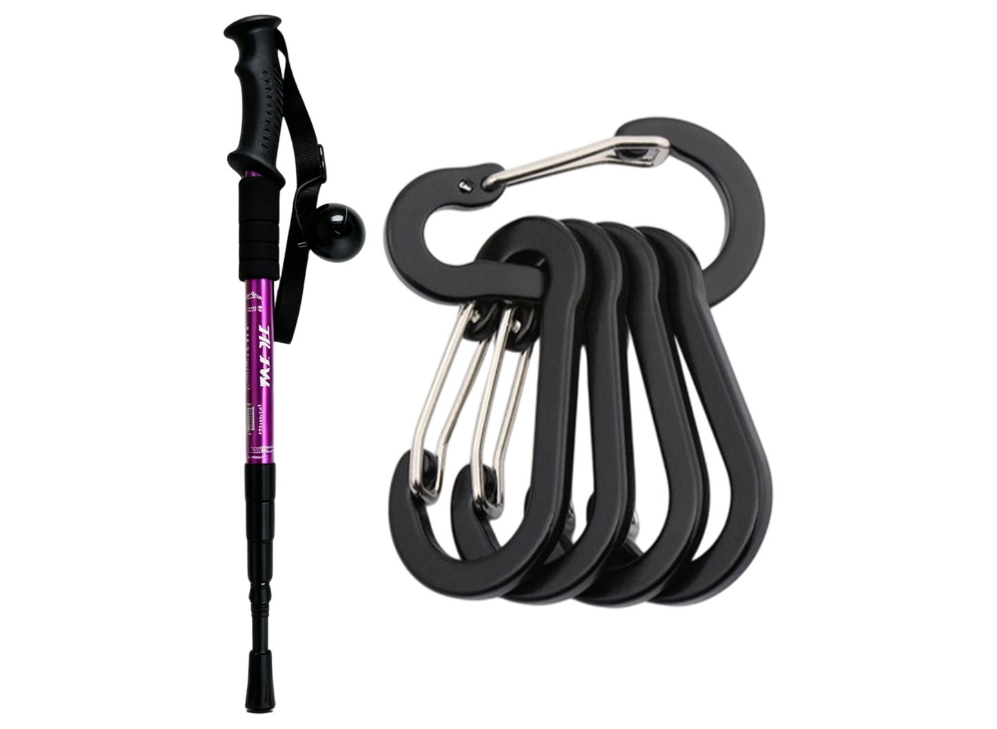 💥Heißer Verkauf 50% Rabatt🔥🦯🏔️Trekkingstock 3in1 – längenverstellbar, stoßgedämpft, Alu 6160💪🎯Kompakt & ergonomisch – für Auf- & Abstieg, Gelenkschutz & Rucksack-Tour.
