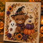 👻✨50.000 VERKAUFT!🎃 Halloween Perlkunst DIY-Kit – Keine Malfähigkeiten erforderlich, einfach Perlen zuordnen und platzieren. Erstelle gruselig-süße Dekoration für ein gemütliches Herbst-Zuhause! 🧵🖼️