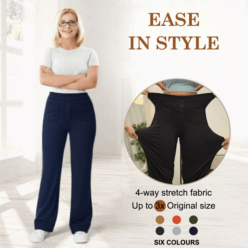 🔥Letzter Tag 50% RABATT🔥2026 NEUE Damen Casual High Waist Stretch Hose