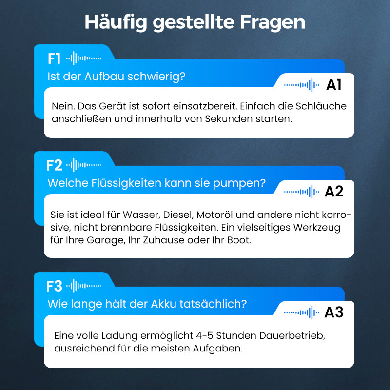🔥Hochleistungs-Öl- und Wasserpumpensatz
