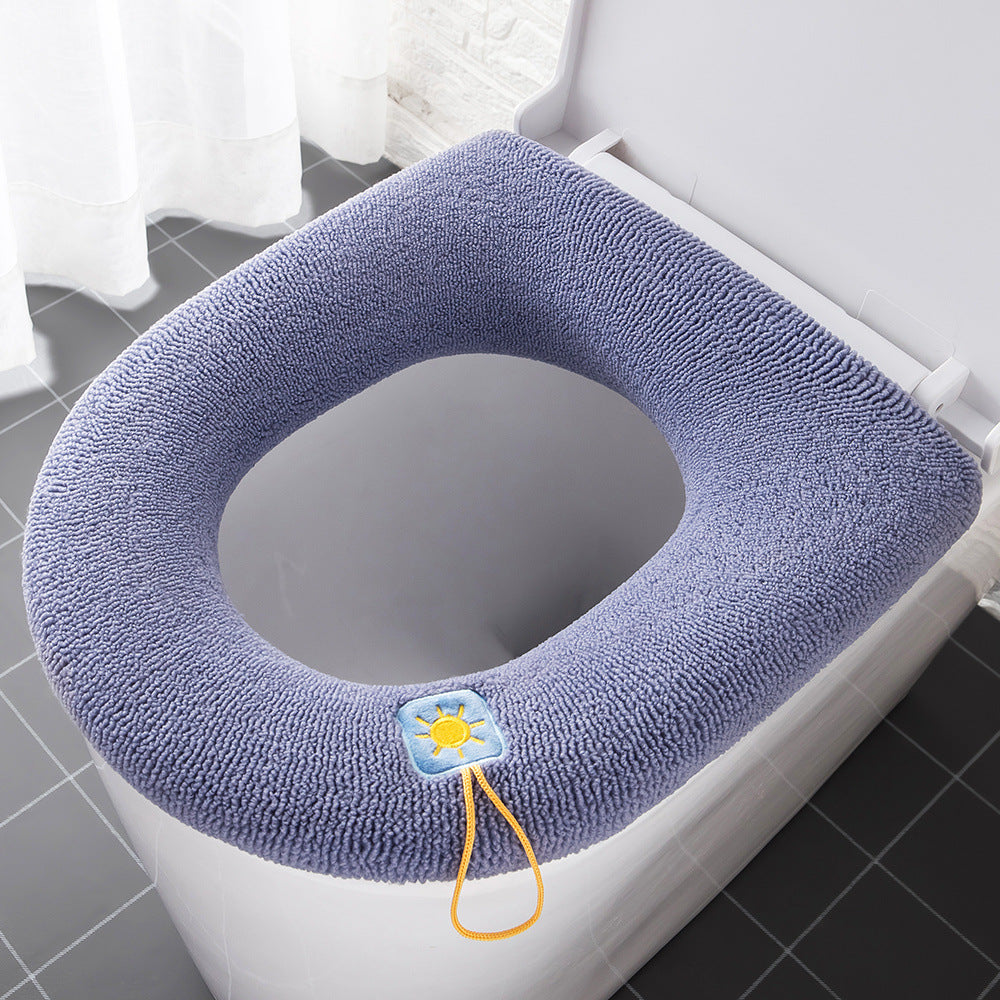 🚽 KAUFE 1, ERHALTE 1 GRATIS! 🧻 Plüsch-Toilettensitzbezug – Weich, Hygienisch & Einfach zu Befestigen 🛁