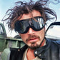 🔥50 % Rabatt🔥 Vintage Motorradbrille – UV-Schutz, antibeschlagend & verstellbarer Riemen – Sicherer Look für jede Fahrt 🌟