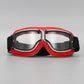 🔥50 % Rabatt🔥 Vintage Motorradbrille – UV-Schutz, antibeschlagend & verstellbarer Riemen – Sicherer Look für jede Fahrt 🌟