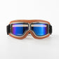 🔥50 % Rabatt🔥 Vintage Motorradbrille – UV-Schutz, antibeschlagend & verstellbarer Riemen – Sicherer Look für jede Fahrt 🌟