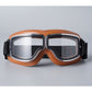 🔥50 % Rabatt🔥 Vintage Motorradbrille – UV-Schutz, antibeschlagend & verstellbarer Riemen – Sicherer Look für jede Fahrt 🌟