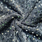 💖Damenhose mit Pailletten und weitem Bein, elastischem Bund