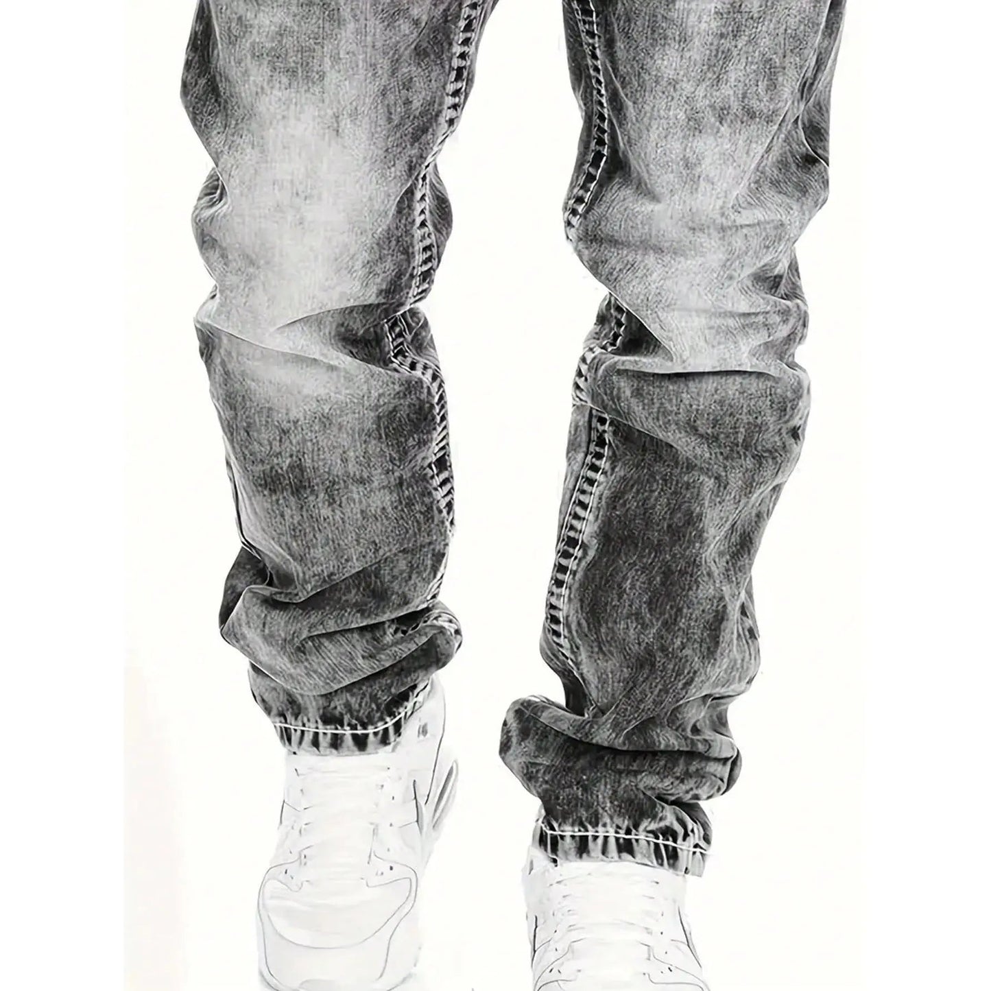 💎 -44% ANGEBOT! 💎 Herren Sommer-Jeans: Leichter Stretch, Gerader Schnitt & Vintage-Look