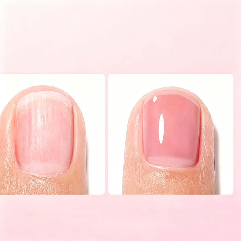 📢📢Kauf 1, bekomme 1 gratis!! ⏰Lila Glänzender Spiegel-Nagelhärter