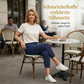 🔥Solange der Vorrat reicht 50 % Rabatt!🎉Damen 3/4 Jogginghose – Strickstoff, Hoher Bund mit Kordelzug, Mit Taschen