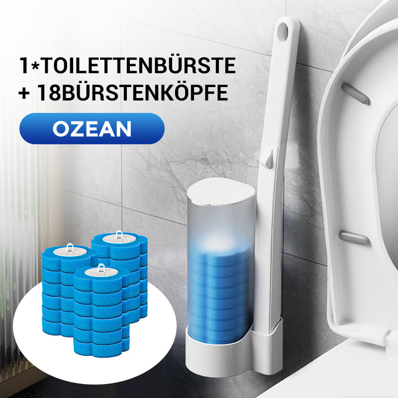 🚽Toilettenbürsten mit Reinigungsmittel – Sauber & praktisch 🧼