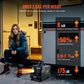 🌡️8 kW Dieselheizung, 12 V/24 V All-in-One Diesel-Luftheizung, Bluetooth-App-Steuerung, Fernbedienung und Display, CO-Alarm, Schnellheizung💨