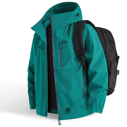 💎 58% RABATT! 💎 WeatherMaster Elite-Jacke – Wind- & Wasserdicht, Atmungsaktiv & Ideal für Outdoor und Stadt 🌧️🧥