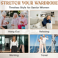 👖 In drei Längen – 50 % Rabatt nur heute! 🌷💥 Perfekt fallende High-Waist Stretch-Hose