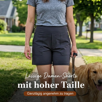 💃 50 % RABATT ✨ Damen-Shorts mit hoher Taille – formende Wirkung & 4-Wege-Stretch – butterweich ☁️