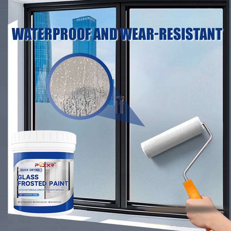✨ 50% RABATT! 🖌️ Mattglas-Farbe 2026 – Schnelltrocknend, Wasserfest & Streifenfrei für Fenster & Glas 🌫️