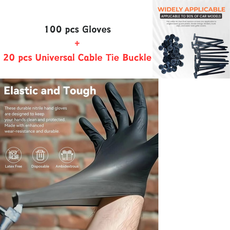 🧤🛡️NEUJAHRS-VERKAUF: Nitrile Pro Handschuhe – extrem reißfest, rutschsicher & fleckenbeständig ✅👏 Ideal für Haushalt, Werkstatt und nachhaltigen Alltagsgebrauch