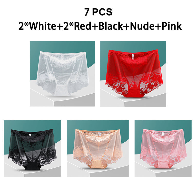 ⏰Letzter Tag – 1 kaufen, 2 gratis dazu!!!💋Handgefertigte Seidenspitzen-Höschen für Damen😍