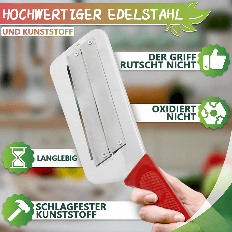 ✨ Kaufen Sie 1 erhalten Sie 1 GRATIS 🎁🔥🔪 Edelstahl-Schreddermesser – Sparen Sie Zeit und Energie beim Kochen!⏳