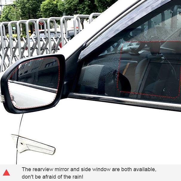 🚘50 % RABATT💧Wasserdichte Folie für Autorückspiegel, praktischer wasserabweisender Schutz im Regen