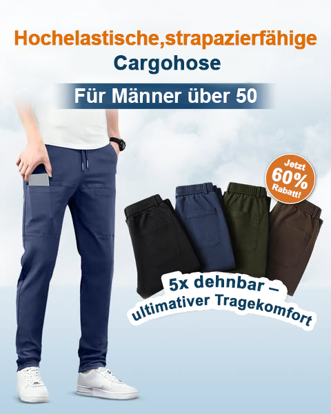 🏆MultiPants – Hochelastische, strapazierfähige Cargohose mit vielen Taschen