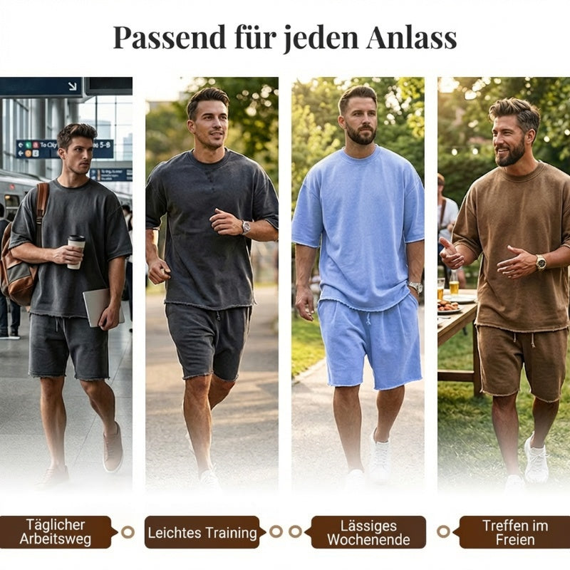 👕50% RABATT 🏃 | Ärmelloses Sport-Set für Herren – Bequeme Passform & feuchtigkeitsableitend