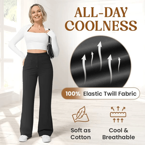 🔥Letzter Tag 50% RABATT🔥2026 NEUE Damen Casual High Waist Stretch Hose