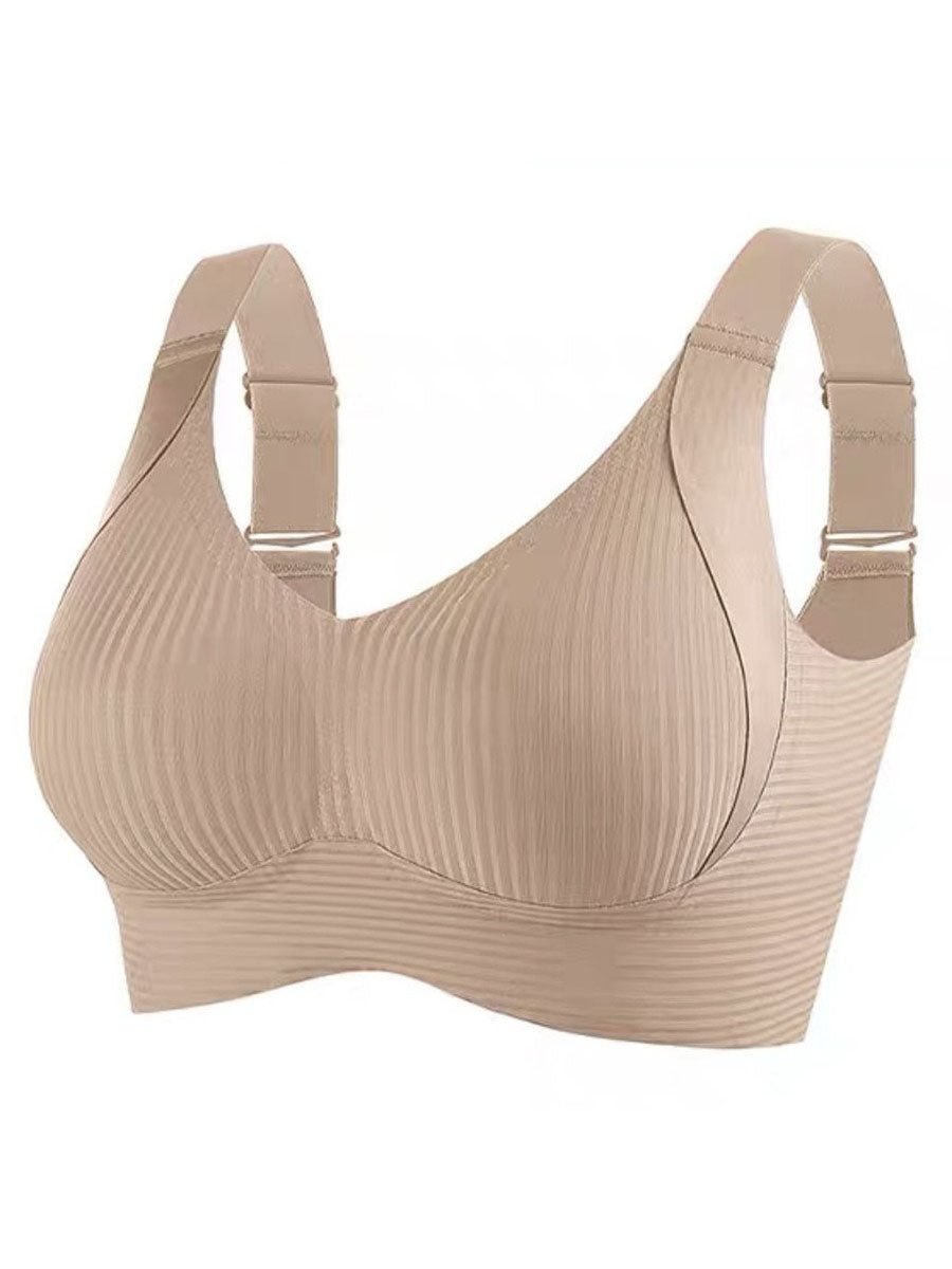 🔥50% Rabatt für begrenzte Zeit💕Gerippter Push-up-BH für Frauen, verstellbar, kabellos