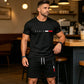 👕 50% RABATT! 🩳 2-teiliges Set aus bedrucktem Oberteil & Shorts für Herren – Leicht & atmungsaktiv – Perfekt für Strand, Urlaub oder heiße Sommertage – lässiger Look mit Komfort ☀️