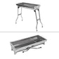 🔥 50% RABATT! 🍖 Klappbarer Outdoor-Grill aus Edelstahl – Kompakt, Strapazierfähig & Perfekt Für Camping, Garten & BBQ-Partys 🏕️