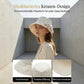 👒 Damen-Sonnenhut mit breiter Krempe und Schleife – faltbarer UV-Schutzhut, ideal für Strand und Urlaub 🎀