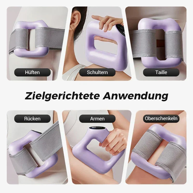 💪 Multifunktionaler Ganzkörper‑Massagering 🧘 5 Geschwindigkeiten · Akku‑betrieben · Für Muskelentspannung