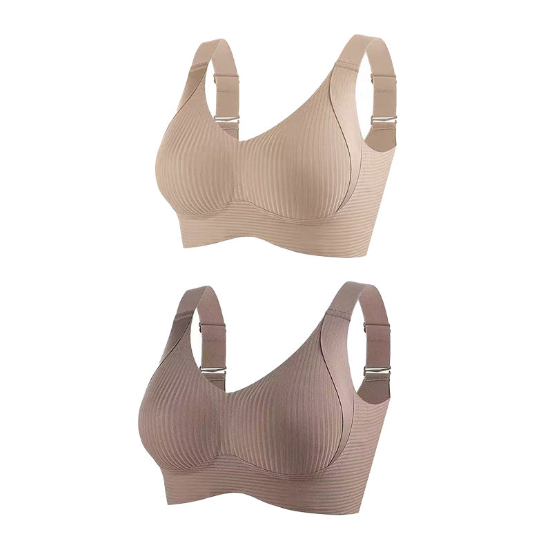 🔥50% Rabatt für begrenzte Zeit💕Gerippter Push-up-BH für Frauen, verstellbar, kabellos