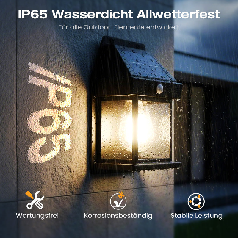 🎁 Je mehr Sie kaufen, desto mehr Sie erhalten! Ab nur 7,59 € pro Stück ⏳Bewegungssensor Solar-Wolfram-Wandleucht