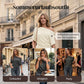 🔥 Heißer Sale: 50 % Rabatt!! 🔥 Asymmetrisches Off-Shoulder-Oberteil mit Fledermausärmeln für Damen