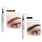 💄 KÖP 1 FÅ 1 GRATIS! ✨ 3D Vattenfast Microblading Ögonbrynspenna – 4-Piggar, Naturlig Look & Långvarig Hållbarhet 👁️